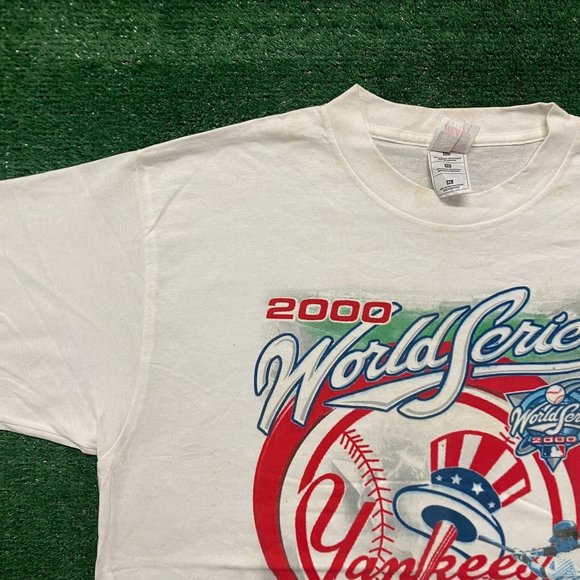 Vintage Y2K New York Yankees Subway Series MLB Sports Tee - Picture 2 of 6